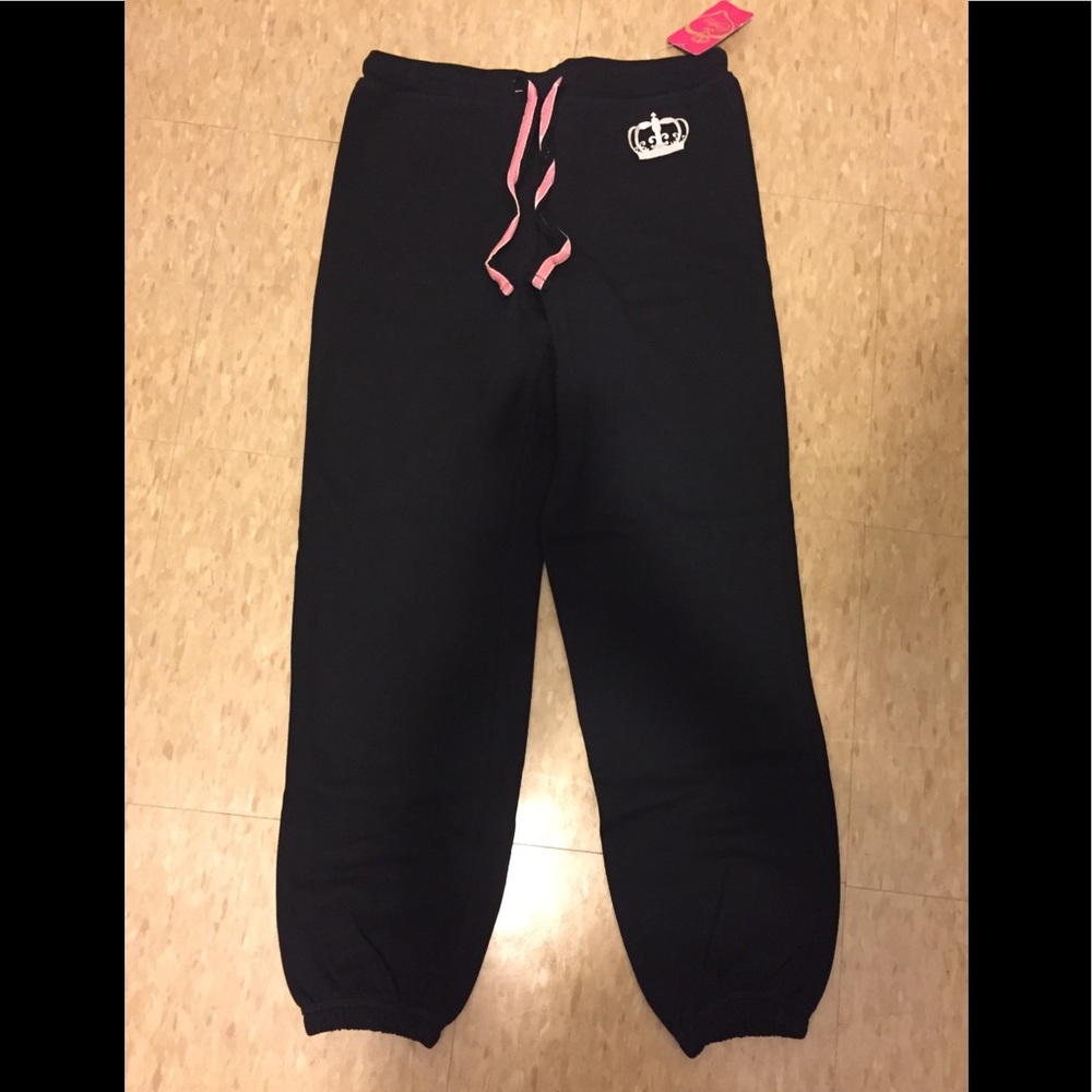 Candie’s black sweatpants, size small